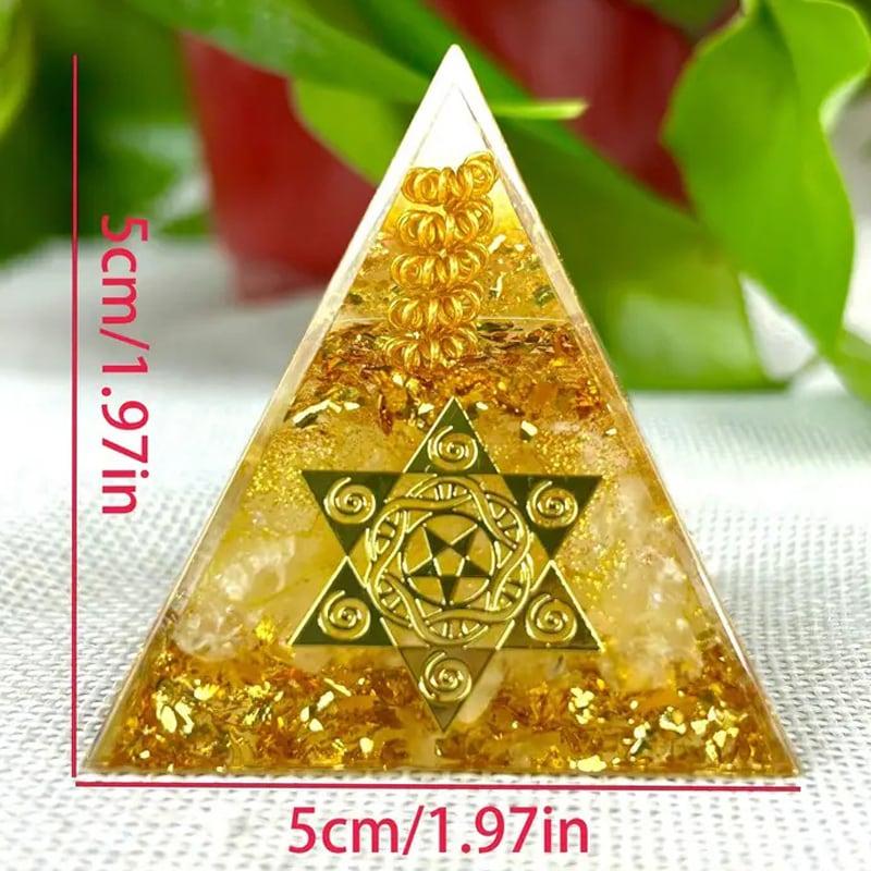 オブジェ ピラミッド型 オルゴナイト おしゃれ かわいい インテリア