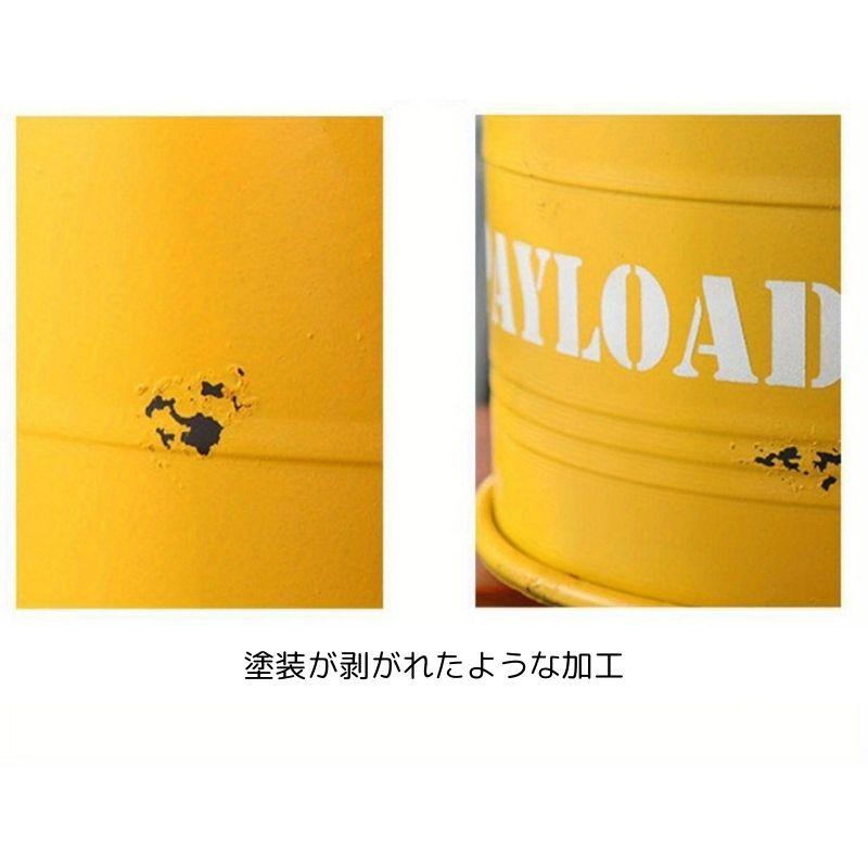 スツール ドラム缶 アメリカンレトロ 収納 付き おしゃれ かわいい
