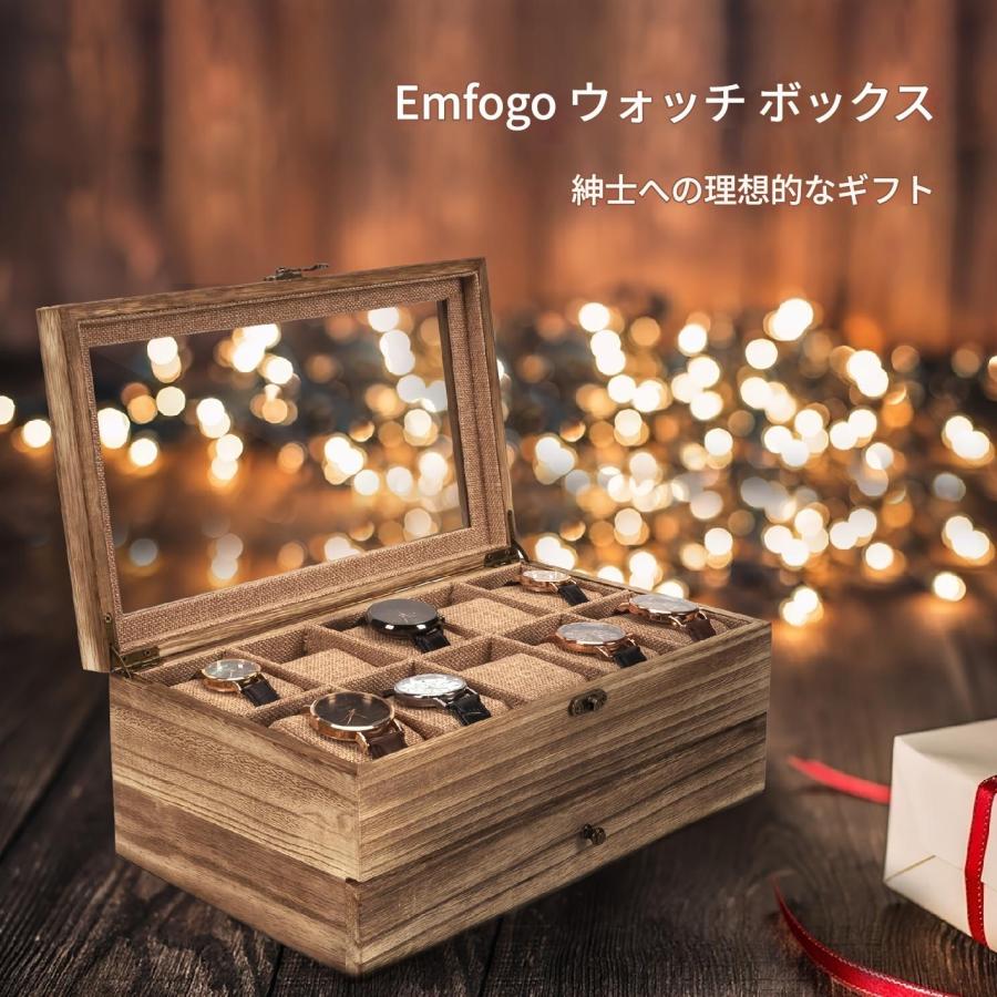 腕時計 収納ケース 10本収納 10スロット 時計ボックス ラグジュアリー 木製 ウォッチボックス 収納ボックス アクセサリー収納 おしゃれ インテリア プレゼント