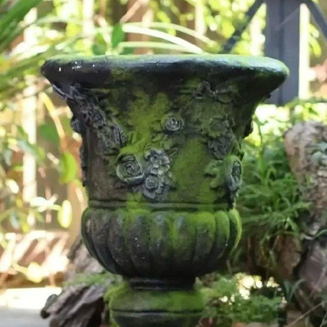 プランター 鉢植え 植木鉢 壺 ヨーロッパ ヴィンテージ調 モス