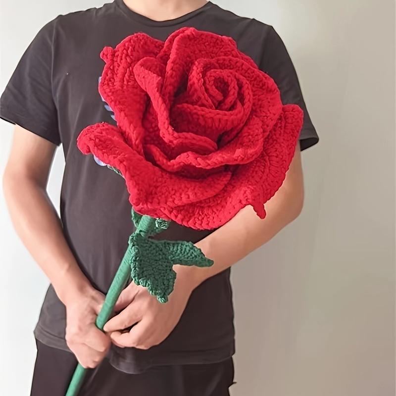 造花　薔薇　お祝い 造花 フェイクフラワー バラ 薔薇 ローズ 赤 誕生祝プレゼント用