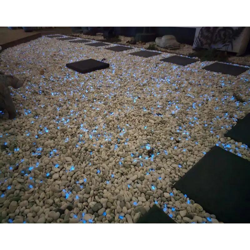 夜光石 蓄光石 4000個 ガーデニング 庭 水槽 光る石 発光石 光源
