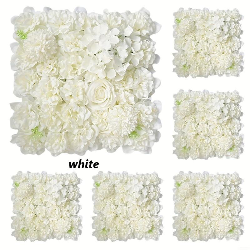 造花 壁掛け 薔薇 バラ 6枚セット お手軽 おしゃれ かわいい インテリア 北欧 ウォール フェイク フラワー 花掛 イベント ピンク 4-7_3