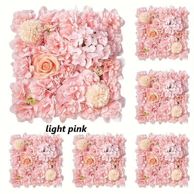 造花 壁掛け 薔薇 バラ 6枚セット お手軽 おしゃれ かわいい インテリア 北欧 ウォール フェイク フラワー 花掛 イベント ピンク 4-7_1