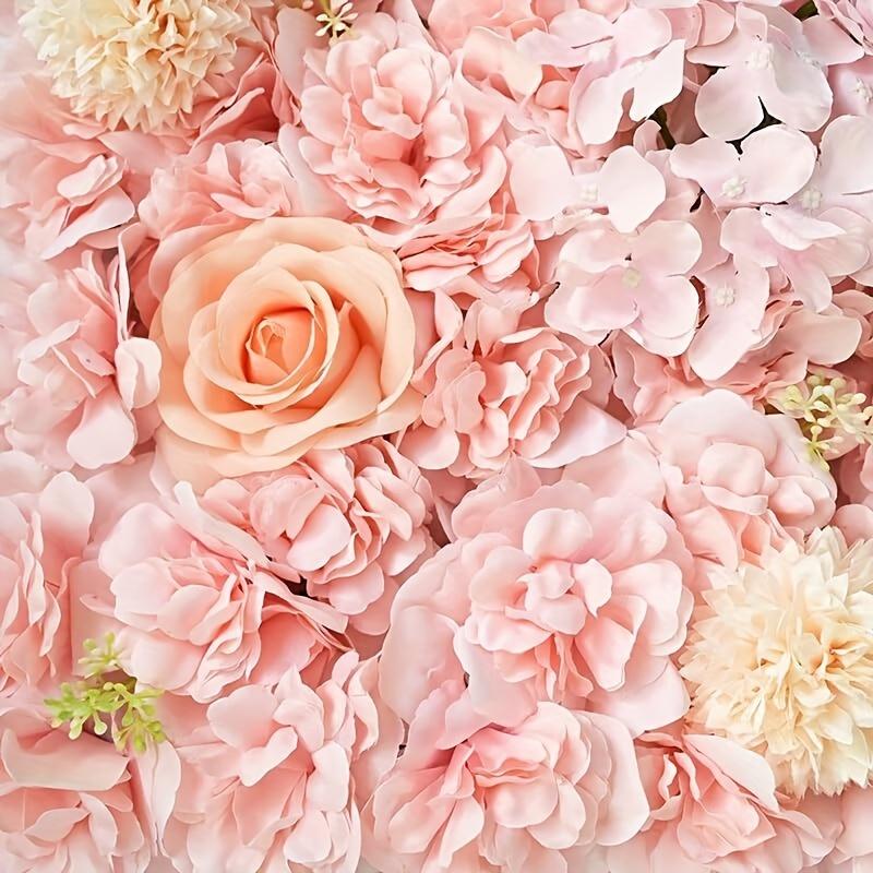 造花 壁掛け 薔薇 バラ 6枚セット お手軽 おしゃれ かわいい インテリア 北欧 ウォール フェイク フラワー 花掛 イベント ピンク 4-7_7