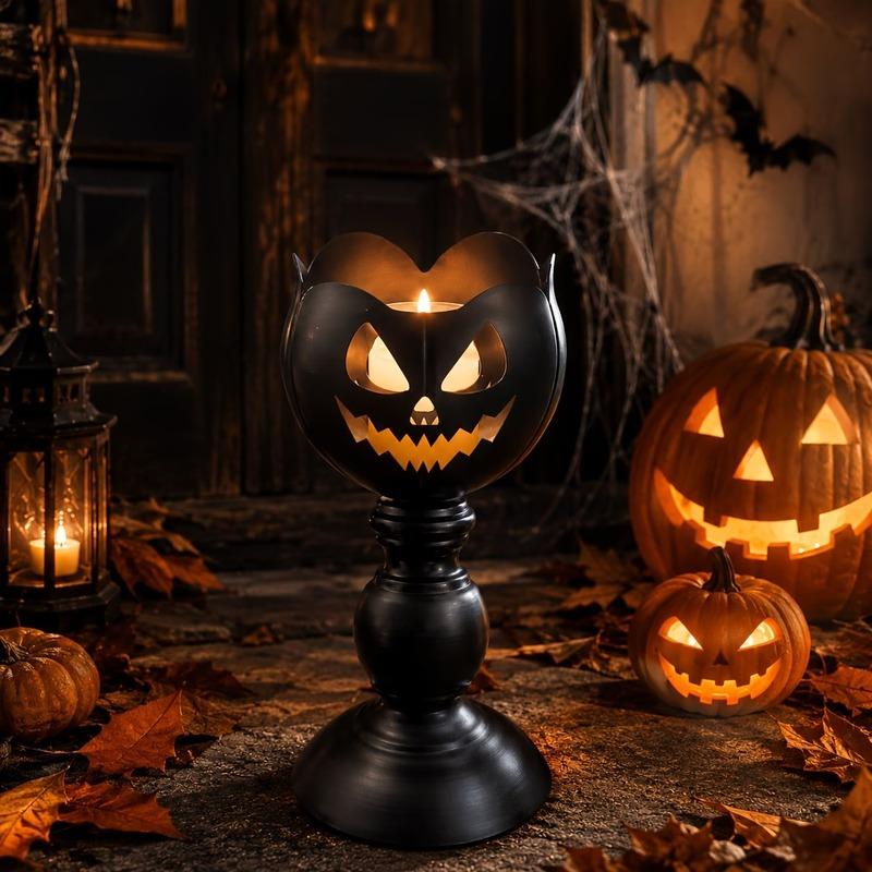 キャンドルホルダー ジャックオーランタン アイアン ロウソク 〓燭