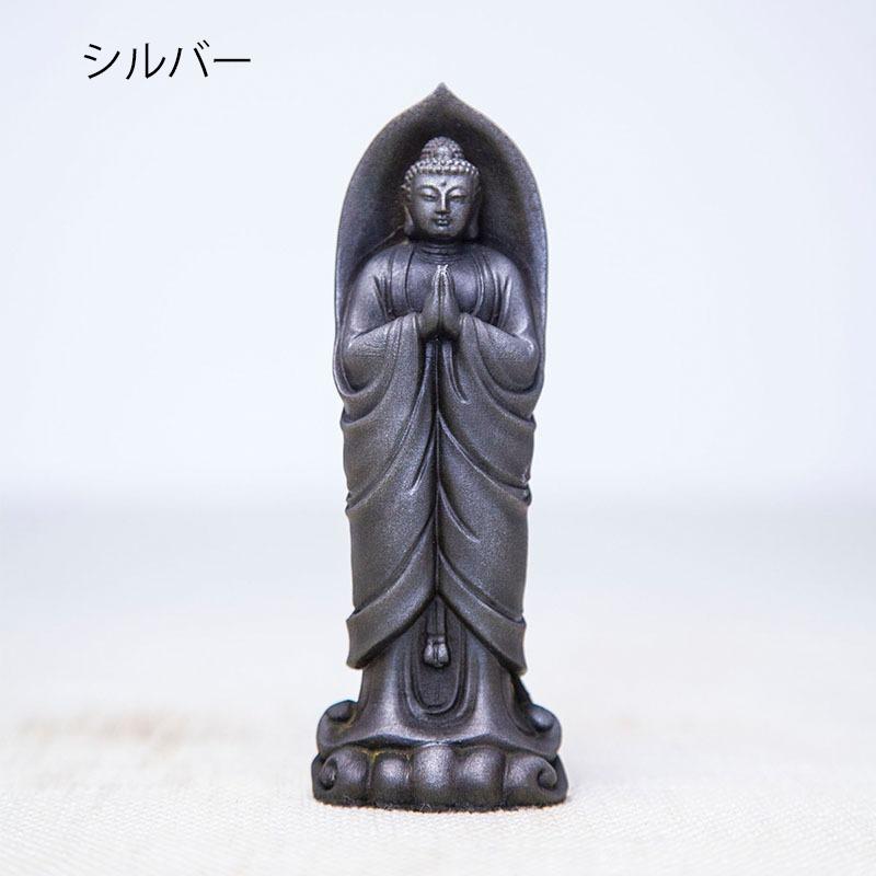 仏像 阿弥陀如来 置物 オブジェ 彫刻 インテリア リビング オフィス 魔 