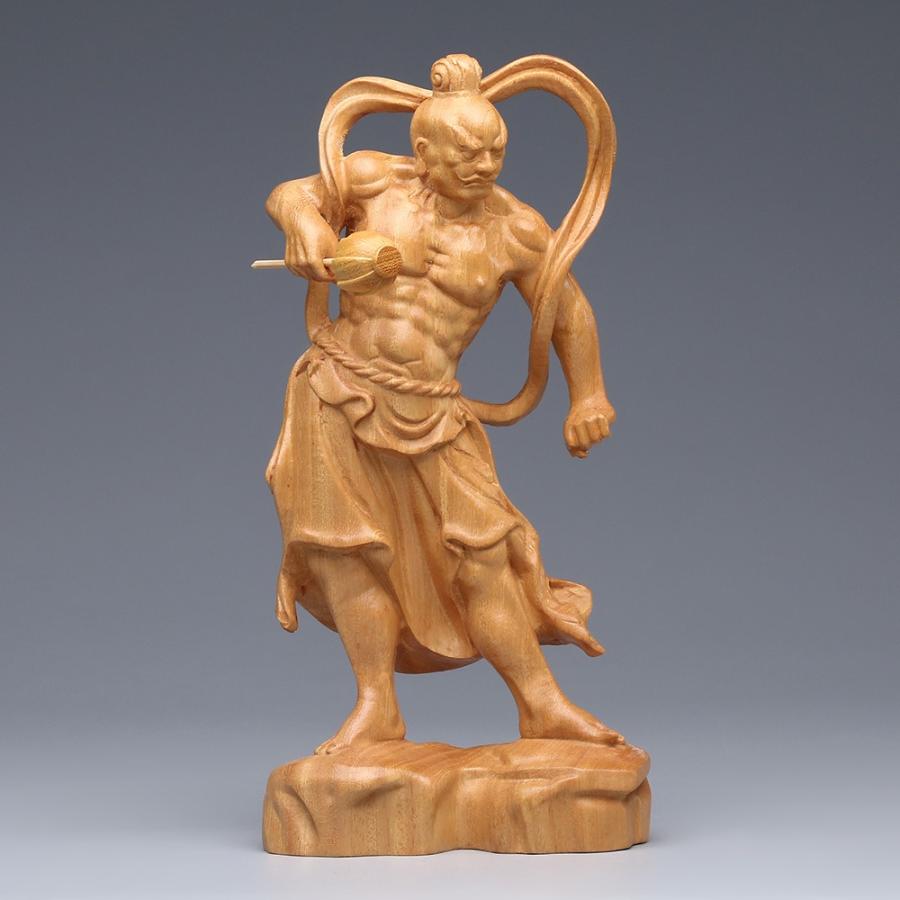 金剛力士像 仏像 仏 置物 オブジェ 木彫仏像 仏教美術 精密細工 縁起物