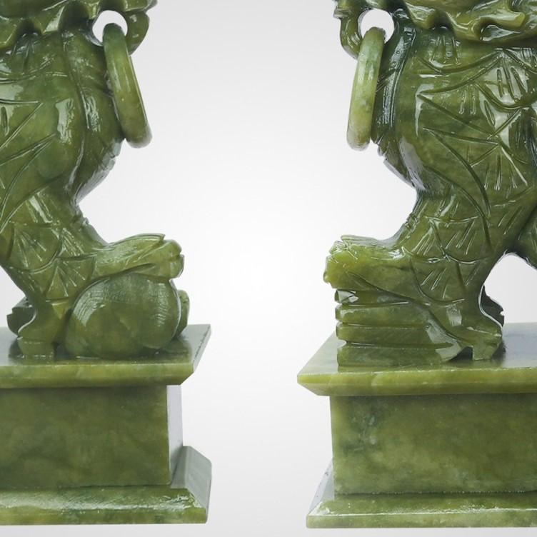 麒麟 翡翠 天然石 置物 オブジェ 風水 パワーストーン 開運 運気アップ