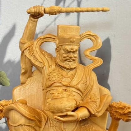 趙公明 神 神様 置物 オブジェ 厄除け 縁起物 開運 健康運 仕事運 家庭運 金運 商売〓盛 風水 縁起物 運勢アップ インテリア 玄関 リビング_2