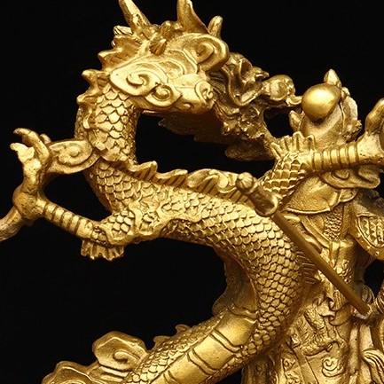 三国志 関羽像 オブジェ 置物 風水 開運 縁起 玄関 寝室 方角 金 強力