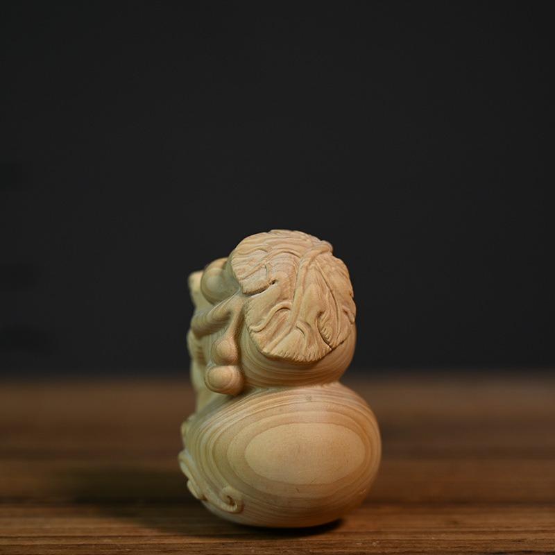 瓢箪を持つ猿　置物 瓢箪を持つ猿 置物 瓢箪を持つ猿 置物 サル 猿 瓢箪 ひょうたん 置物