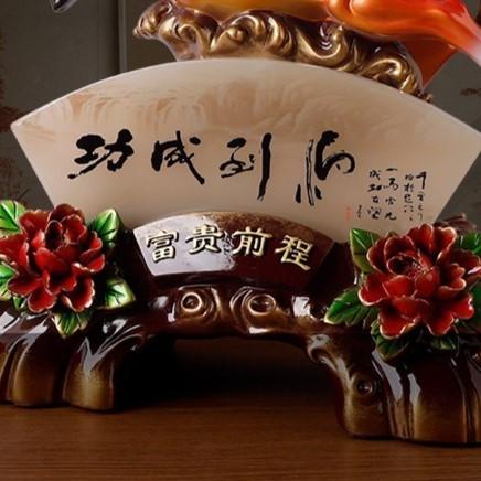 馬 うま 置物 風水グッズ ブラウン 茶 オブジェ 開運 運気アップ 恋愛