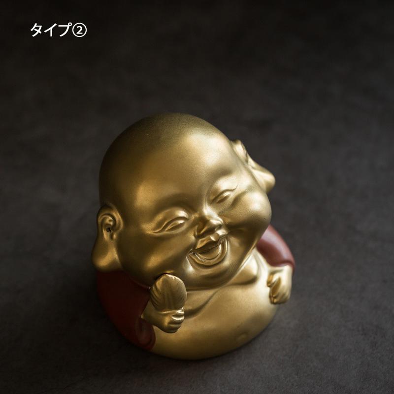 銅 布袋摘 吉祥香炉(K-P433) 銅 布袋摘 吉祥香炉(K-P433) 香炉纯铜八吉祥精选和香炉