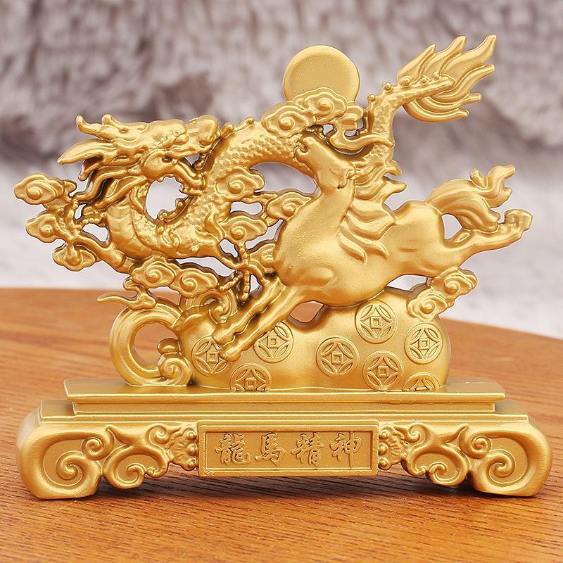 縁起物　金獣龍　鎮座　開運へ　飾り　極美品 縁起物 金獣龍 鎮座 開運へ 飾り 極美品 縁起物 金獣龍 鎮座