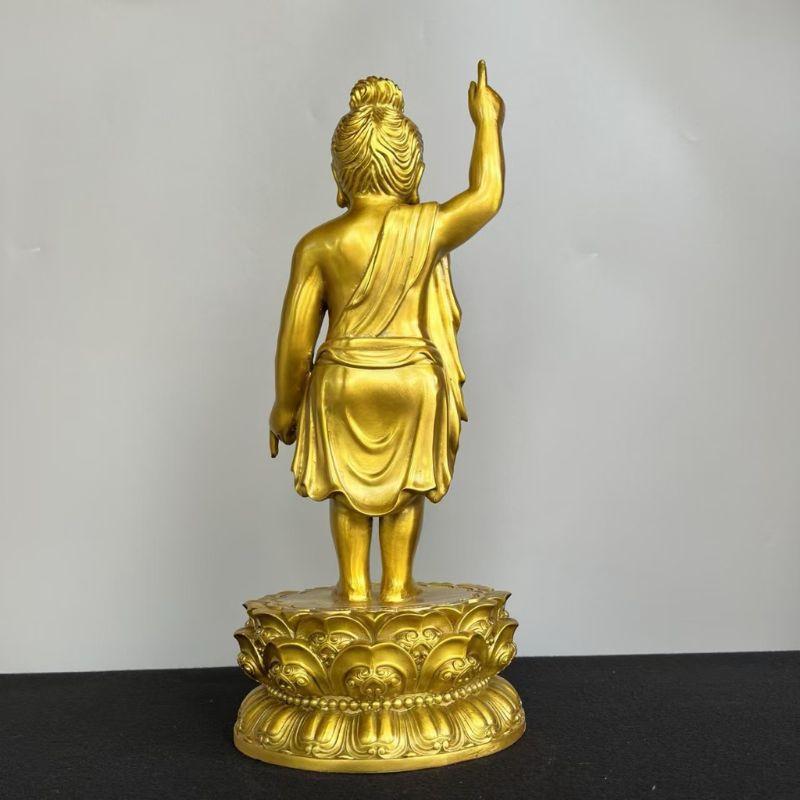 置物 オブジェ 風水 誕生仏 仏陀王子像 釈迦牟尼 釈迦 お釈迦様 生誕