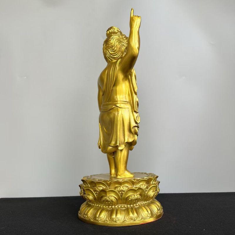 置物 オブジェ 風水 誕生仏 仏陀王子像 釈迦牟尼 釈迦 お釈迦様 生誕