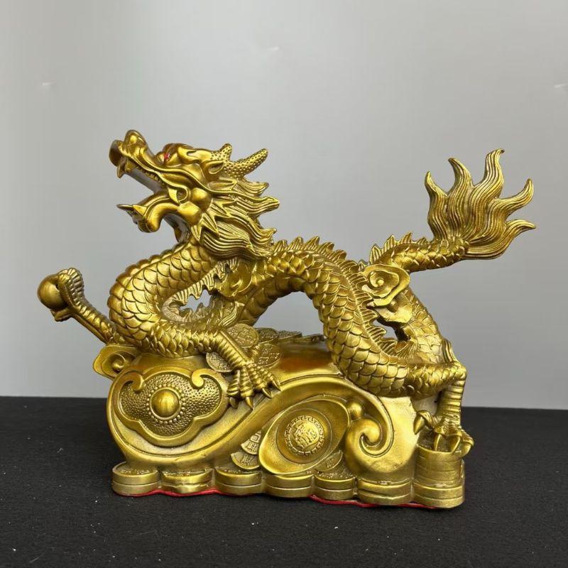 ⭐️大型 銅製 獅子像⭐️骨董 古美術 縁起物 魔除け 開運⭐️金属工芸