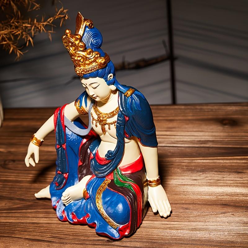 立体の仏像・菩薩像等20体を収めた額縁飾り（珍品）（長寿祈願） 観音菩薩像 仏像 お守り 浄土 仏教 健康長寿 病気平癒 夫婦円満 家内