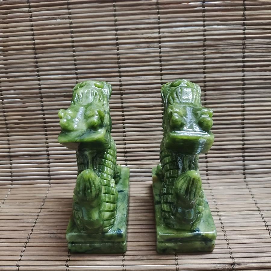 翡翠 麒麟 天然 石 手作り ヒスイ キリン ジェイド 神獣 幸運 癒し
