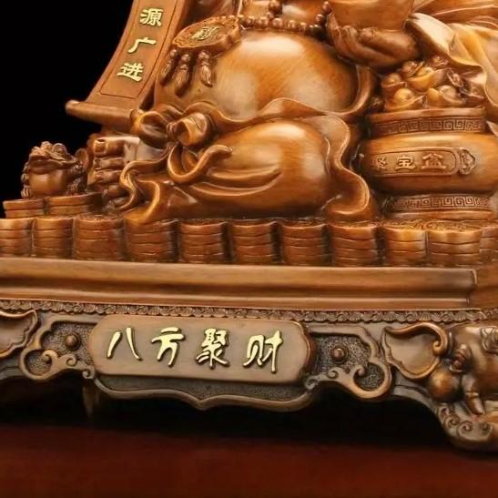 布袋様 オブジェ 開運 運気 風水 仏像 神様 インテリア リビング 玄関
