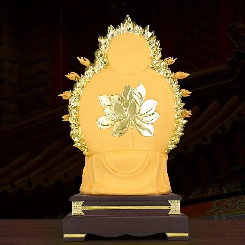 千手観音 観音菩薩 神 仏 仏様 金 ゴールド 黄金 幸運 長寿 縁起物 魔