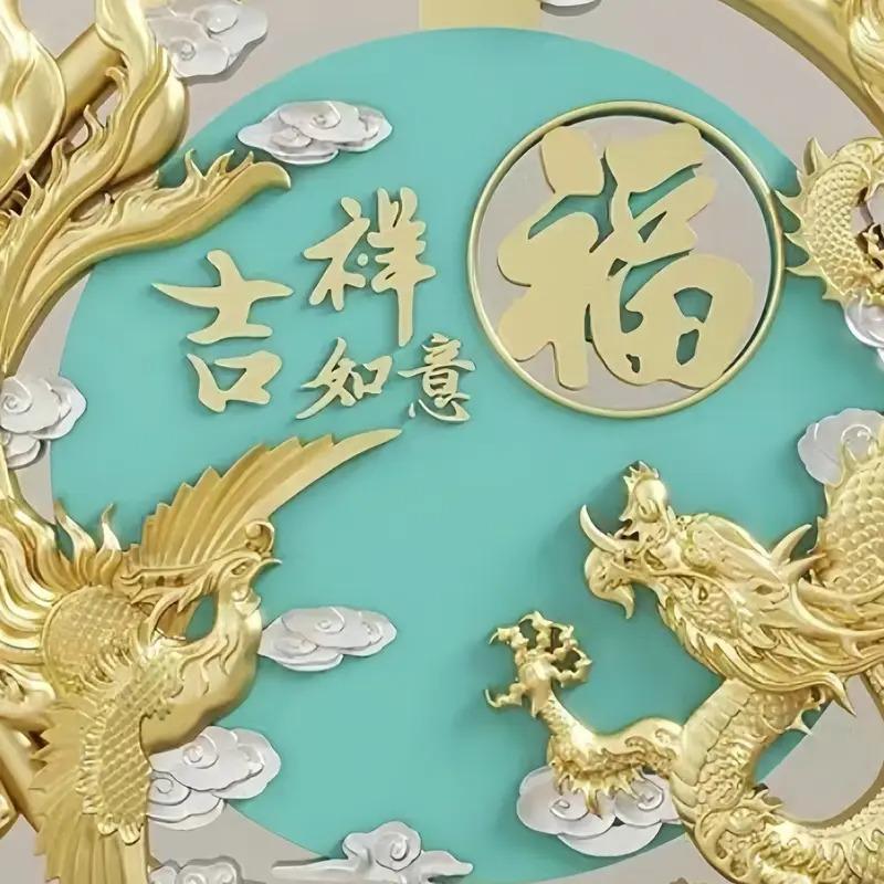 ドラゴン 龍 竜 鳳凰 鳥 樹脂 ブルー 青 置物 オブジェ 金龍 風水 開運 縁起 金運 仕事運 健康運 伝統的 高品質 気高い 干支 中国 玄関 寝室 方角 店舗_2