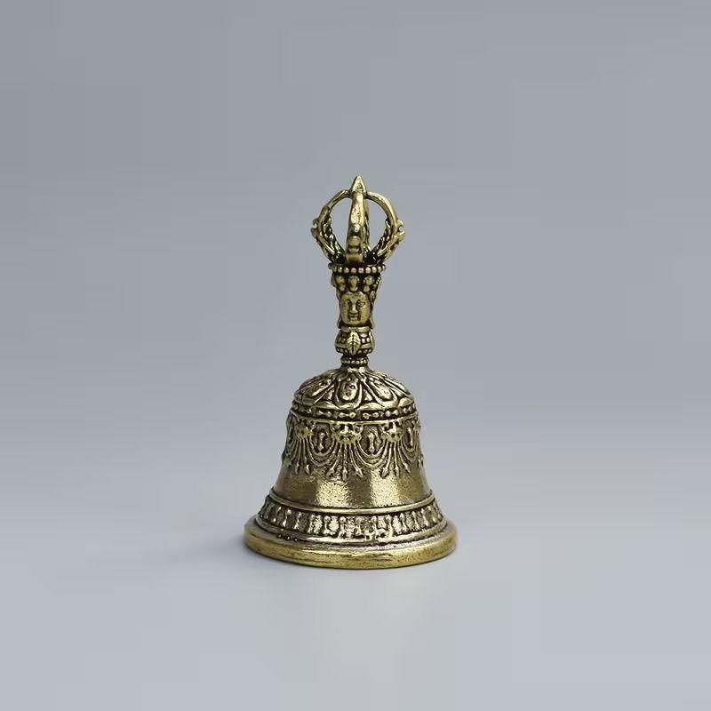 仏教鈴 ミニベル 金属製 ハンドベル 密教法具 仏具 鐘 チベットベル
