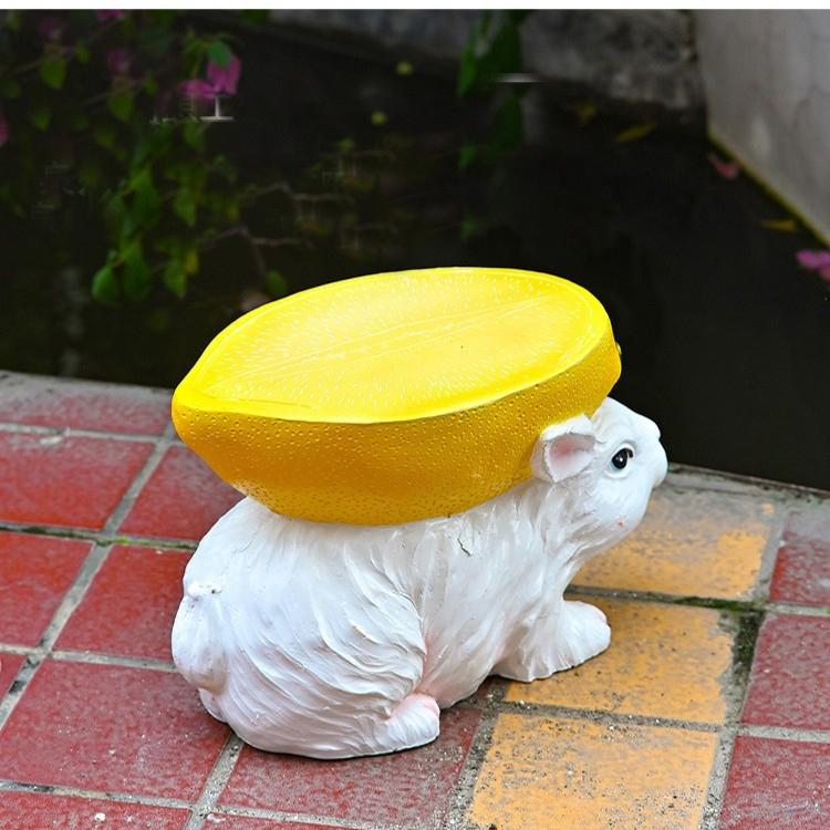 ガーデンチェア 果物 椅子 かわいい ユニーク うさぎ イチゴ オレンジ