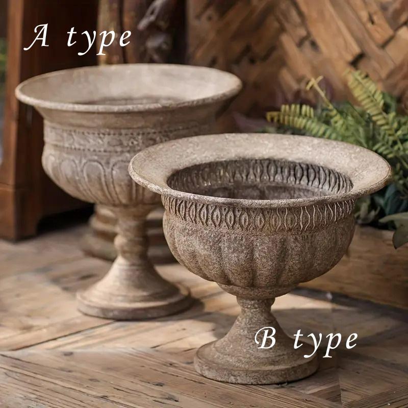 フラワーポット ヴィンテージ調 アメリカン アイアン 庭 ガーデン