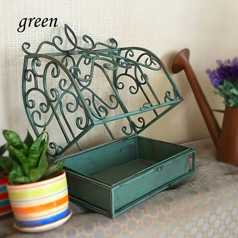 プランタースタンド ヴィンテージ調 鳥かご風 シャビー加工 シャビー