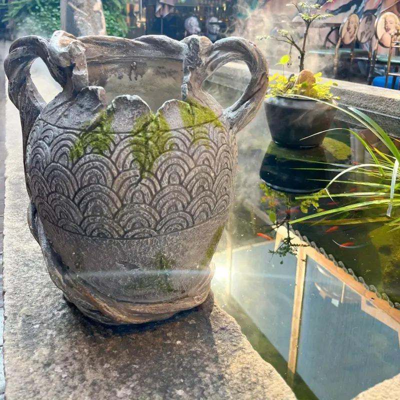 プランター 樹脂 植木鉢 フラワーポット 芸術的 ユニーク レトロ 鉢植え ガーデニング 雑貨 ガーデン雑貨 ガーデンインテリア ガーデン インテリア 庭の装飾_3