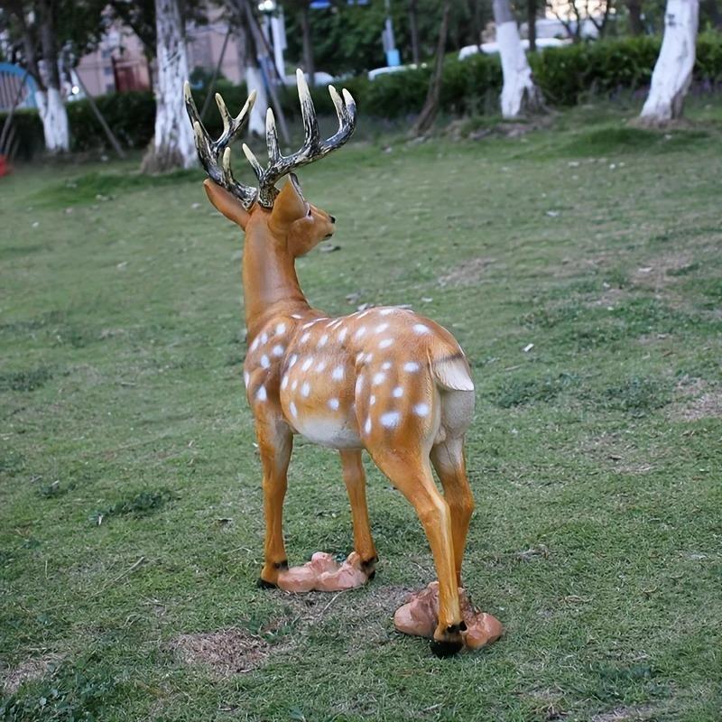 ガーデンオブジェ 鹿 親子 庭 リアル 樹脂 かわいい アニマル 動物 かわいい ガーデニング 雑貨 ガーデン雑貨 ガーデンインテリア ガーデン インテリア_4