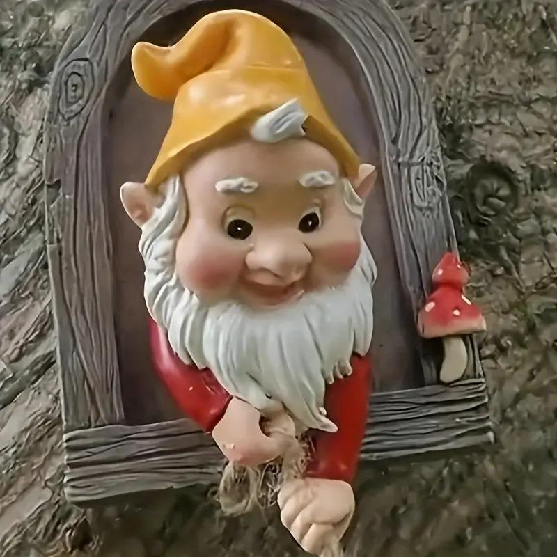 ガーデンオブジェ 小人 かわいい 置物 ノーム オブジェ ガーデン