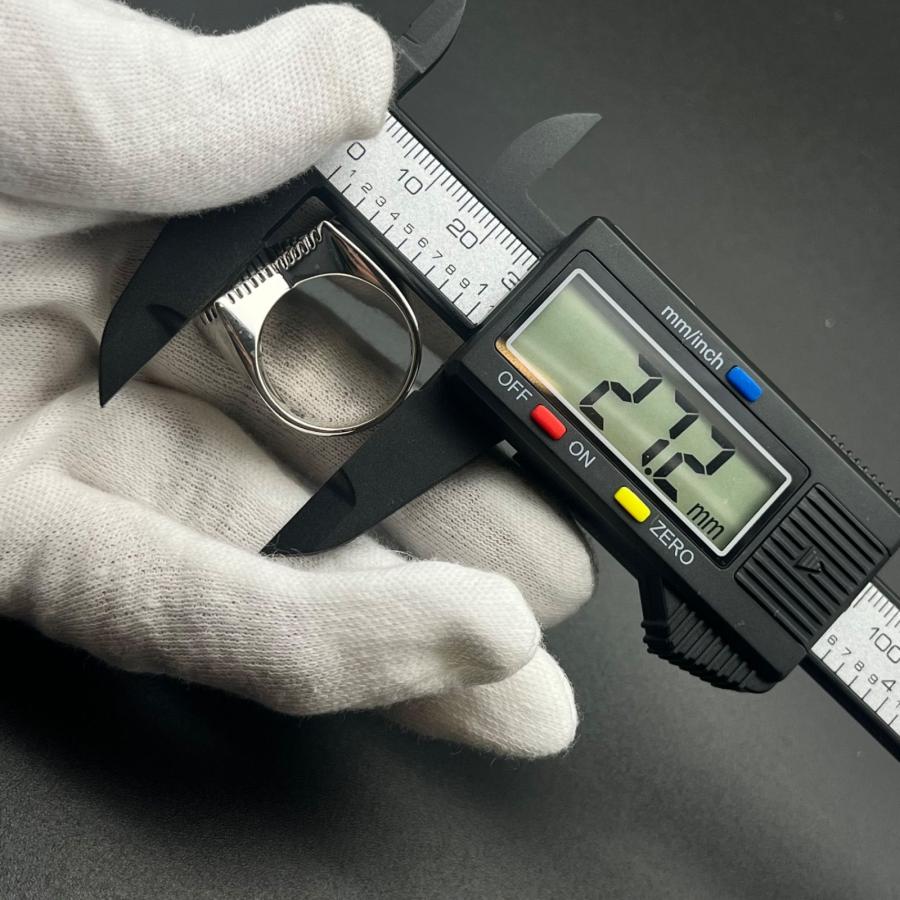 シルバー925 スター リング 星 五芒星 19号 21号 23号 メンズ レディース兼用 重厚感 幾何学模様 アンティーク調 個性派 インディアンジュエリー風 シルバー |  | 11