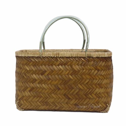 型番556 竹かご 竹かごバッグ 市場かご 一貫張り 一閑張り 材料 収納