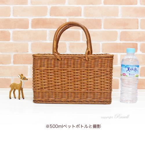 型番814 籐かごバッグ ラタンバッグ 収納 ストッカー シンプルデザイン