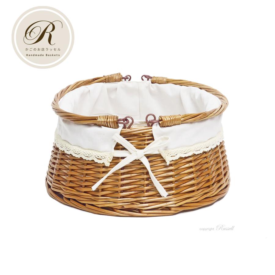 ハンドル付きかごバスケット バスケット かご 安い 収納 おしゃれ ハンドル付き かご