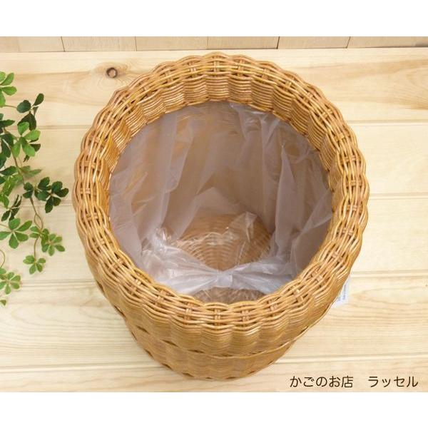 ビニール袋が隠れる くずかご おしゃれなダストボックス ゴミ箱