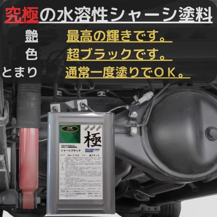 セントラル産業 シャーシブラック 超ブラック 超 速乾タイプ 超 光沢