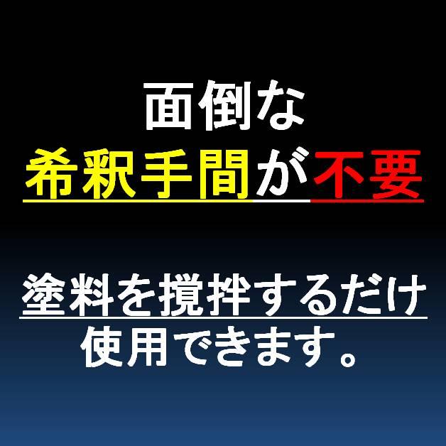 セントラル産業 無希釈 (稀釈シンナーが不要) シャーシブラック