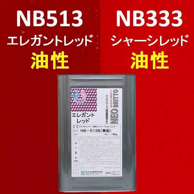 セントラル産業 シャーシレッド NB-513B 16KG 油性 (エレガント