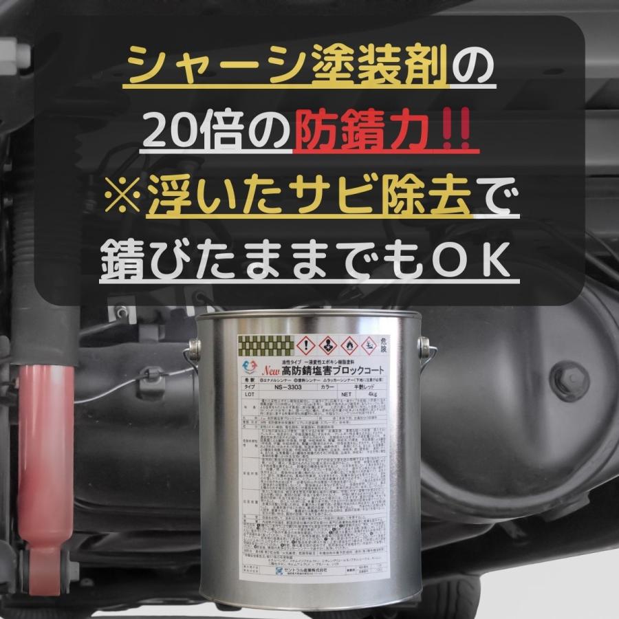 下回り　塩害　シャーシレッド 16kg セントラル産業 シャーシレッド NB-333B 16kg 油性 稀釈シンナー
