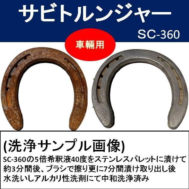 セントラル産業 サビ取り剤 強力 サビトルンジャー SC-360 2L 2個 業務