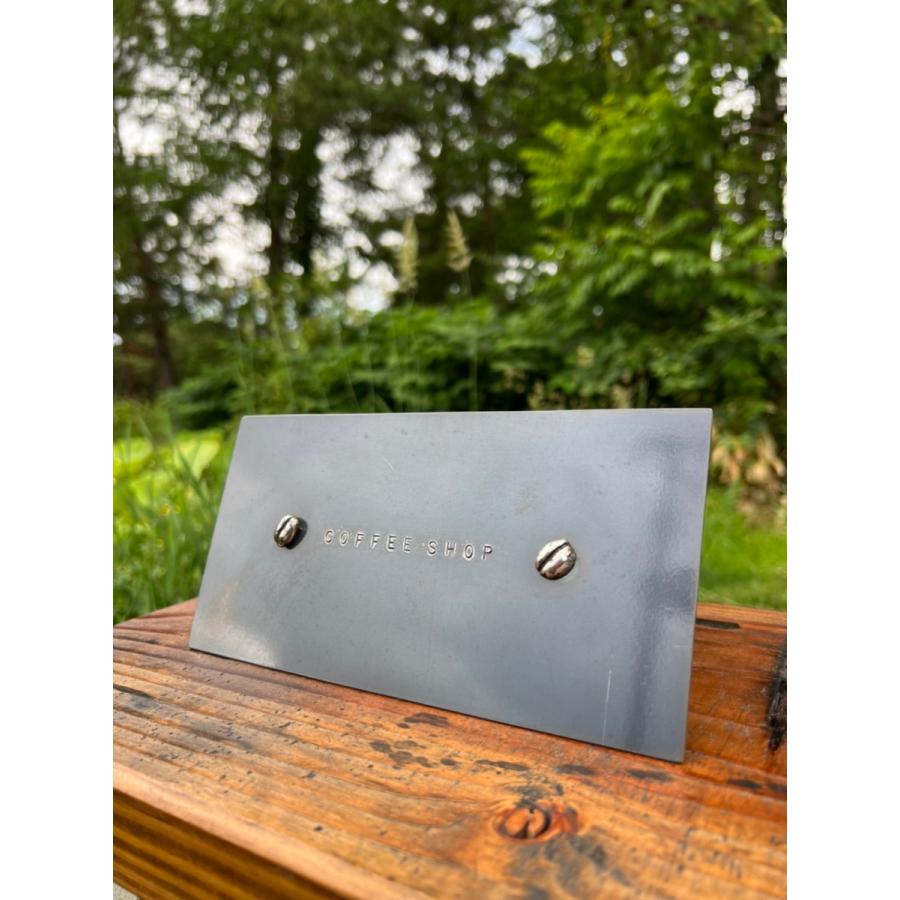 コーヒー豆モチーフのコーヒーショップ看板 |  | 03