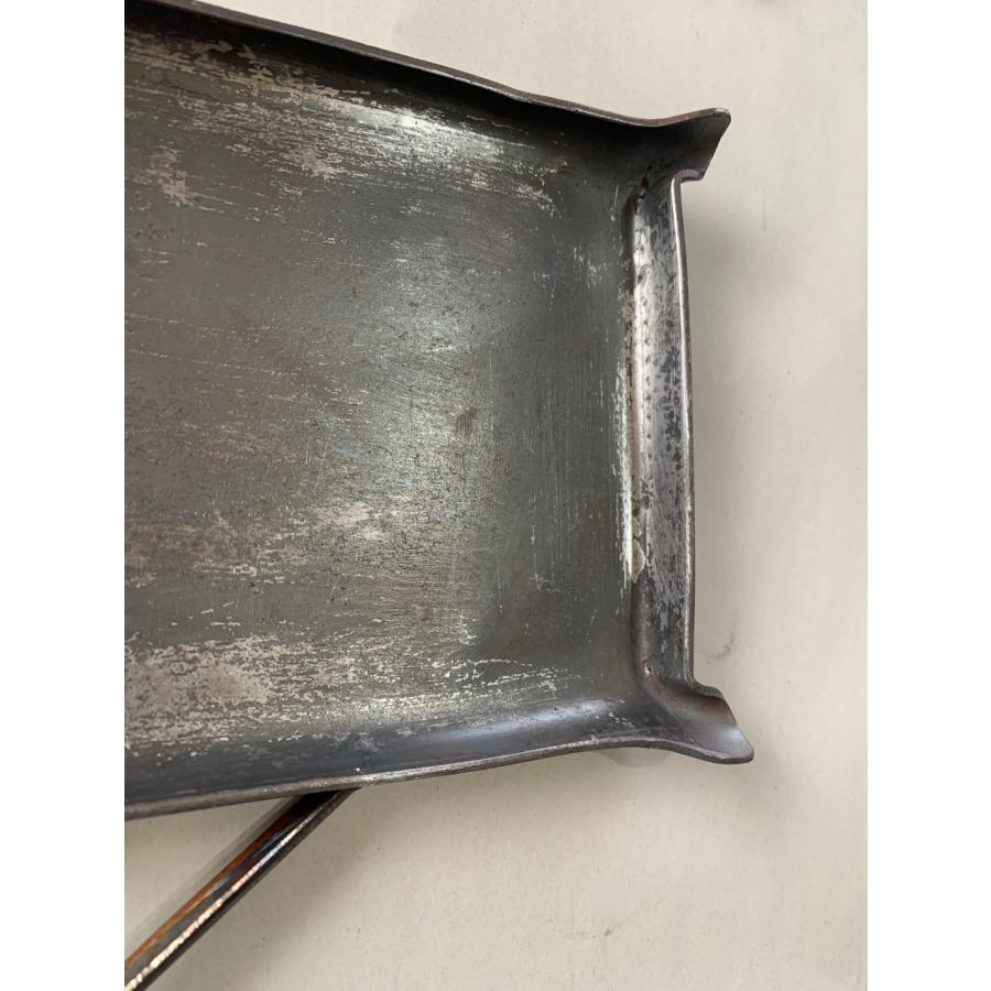 鉄フライパン網付き-002　角型　１点もの　訳アリ　送料無料 |  | 04