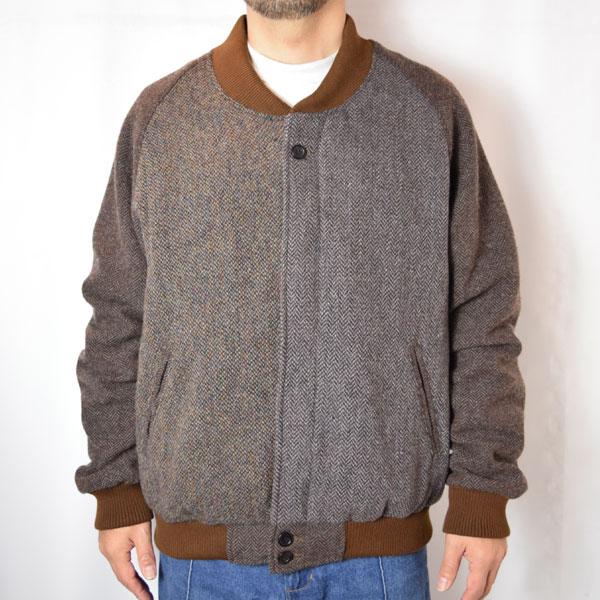 ユーズド Yoused ジャケット Harris Tweed derby jacket ハリス