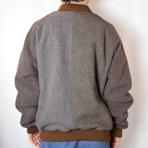 ユーズド Yoused ジャケット Harris Tweed derby jacket ハリス