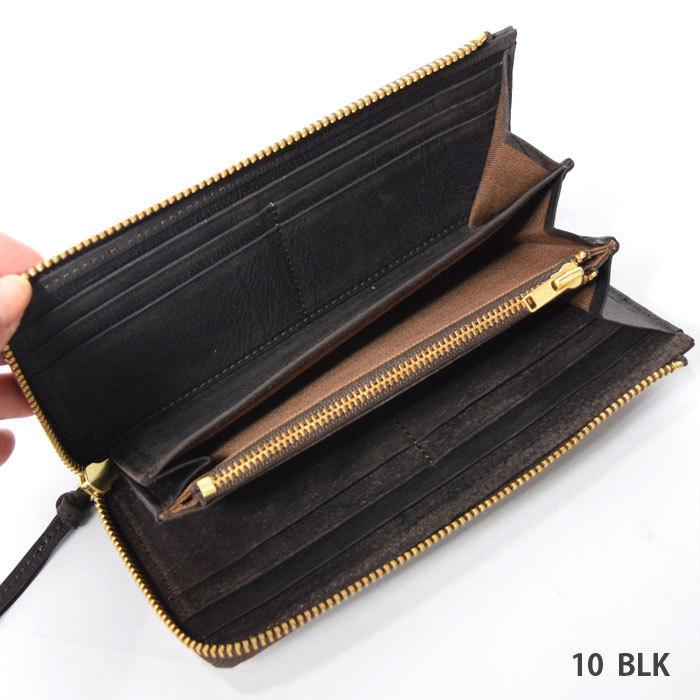 SLOW（スロウ） クーズー kudu Lzip long wallet 財布 長財布 : RUSTY