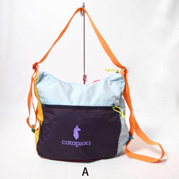 cotopaxi ショルダー バッグ レアカラー cotopaxi コトパクシ 新色入荷 Taal Convertible Tote - Del Dia